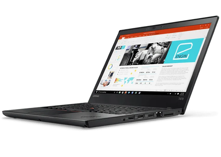 Lenovo ThinkPad T470 - لابتوب احترافي موثوق للعمل المكتبي