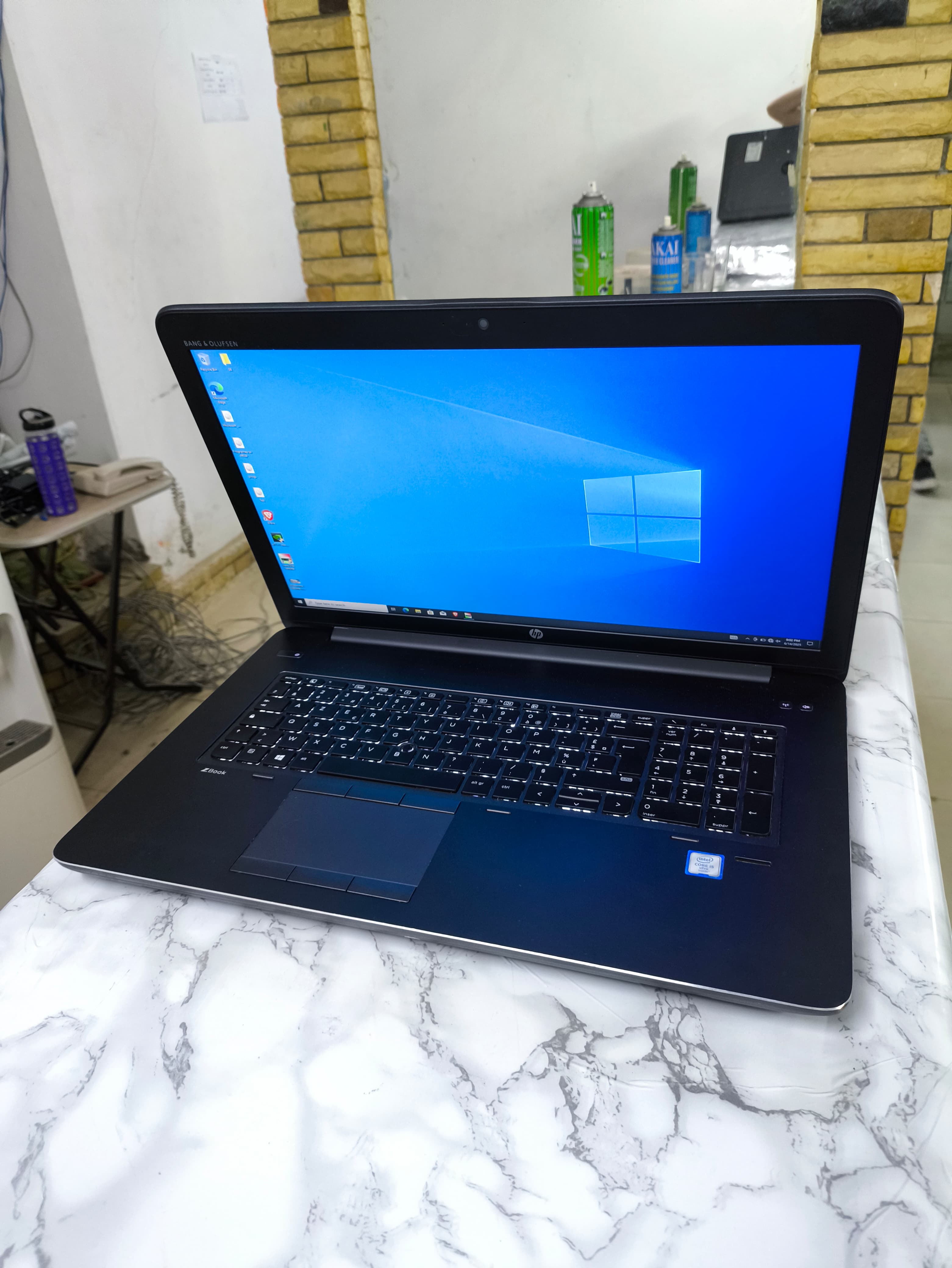 HP ZBOOK 17 G3 – CORE I5 HQ – SSD 256G – RAM 16G – NVIDEA M1000M 2G