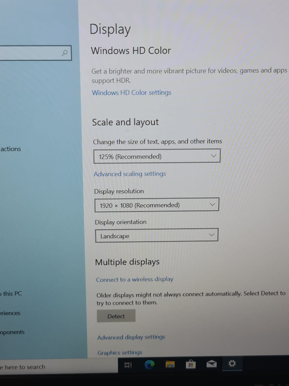 Dell Latitude E5590 Corei7 – 8650U – 8G Ram – 256G SSD – screen 15.6 - 10