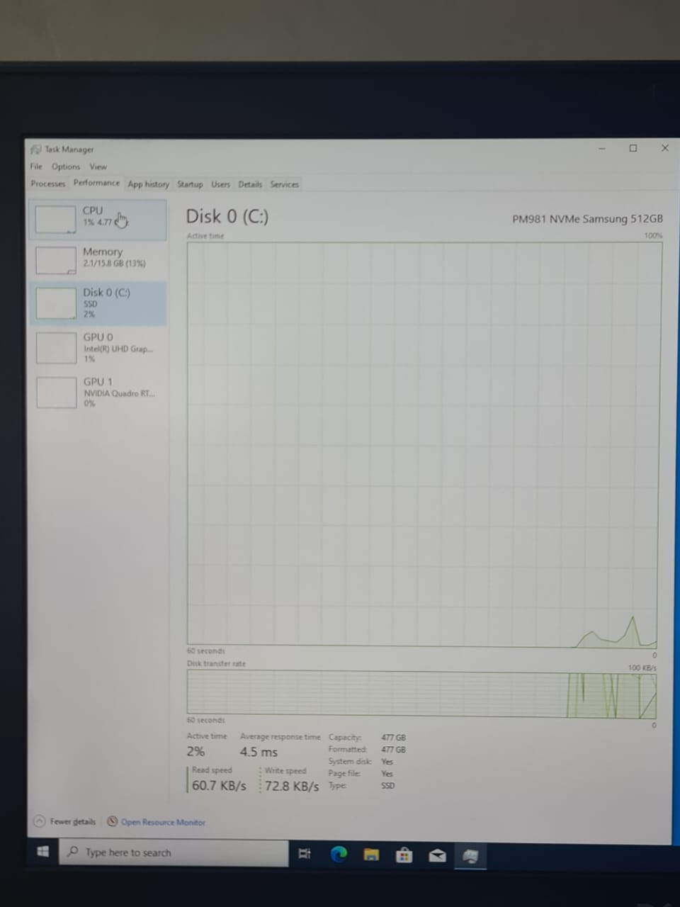 Dell Precision 7740 Intel Core I9-9880H Ram 16GB DDR4 512GB SSD NVIDIA Quadro RTX4000 8GB 17.3″ FHD - 8
