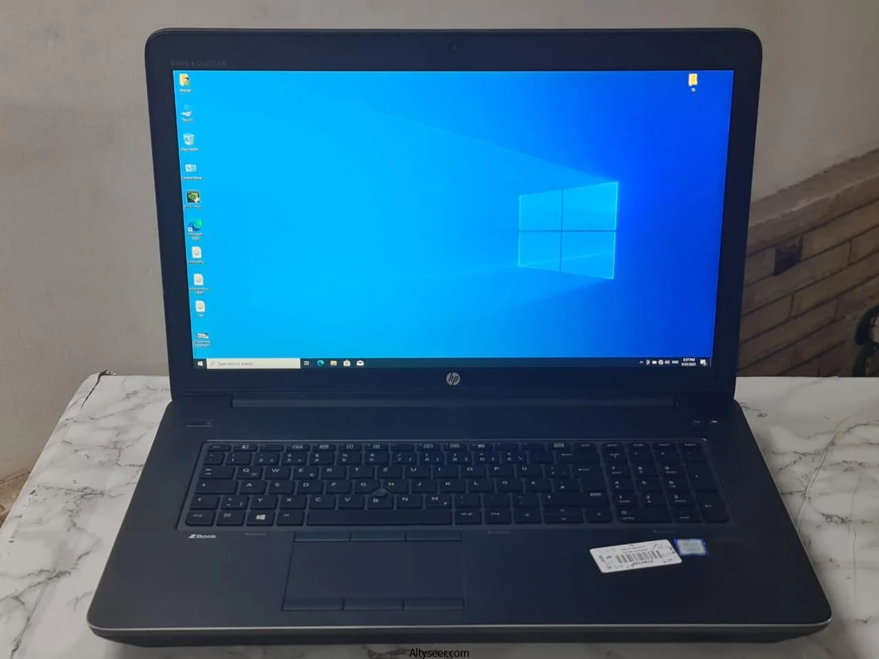 HP ZBOOK 17 G4 – core i7 7820hq – ssd 512g – ram 16g – 17.3 inches – vega nvidea p3000 6g ddr5 - 2