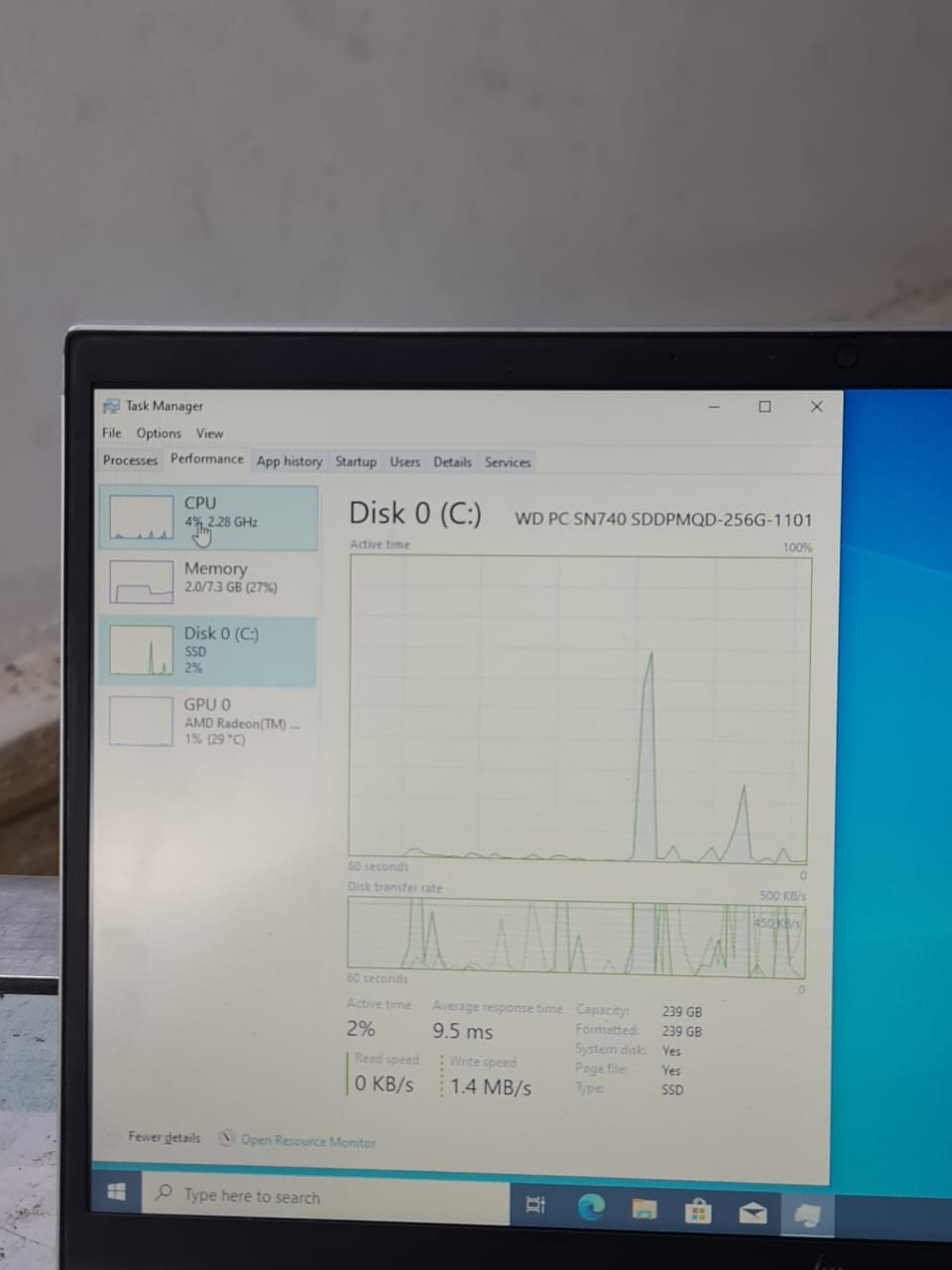 HP EliteBook 845 G7 14″ Notebook – Full HD – 1920 x 1080 – AMD Ryzen 7 PRO (2nd Gen) 4750U Octa-core (8 Core) 1.70 GHz – 8 GB RAM – 256 GB SSD