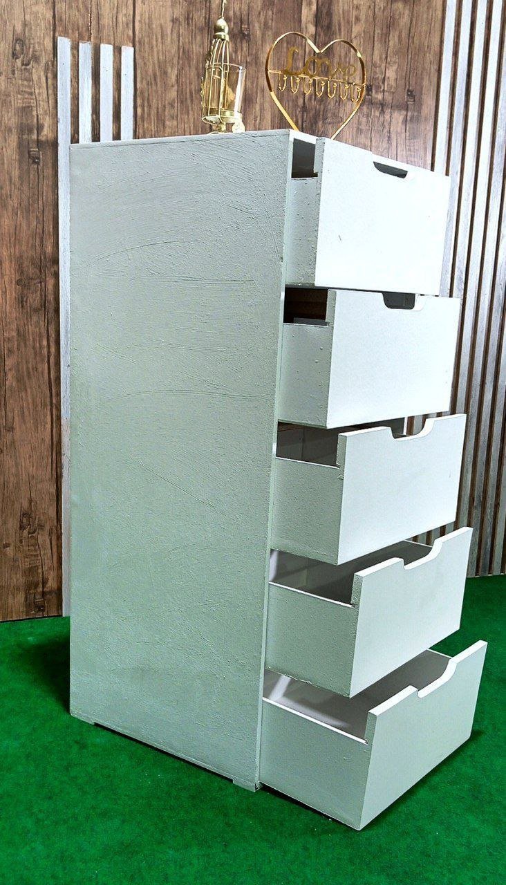 وحدات الادراج 5 درج خامه ام دي اف اسباني