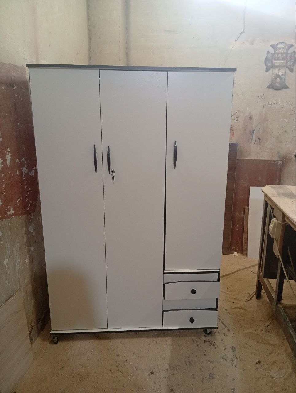 دولاب ٣درفه بسعر مصنع مباشر ♥️🥳