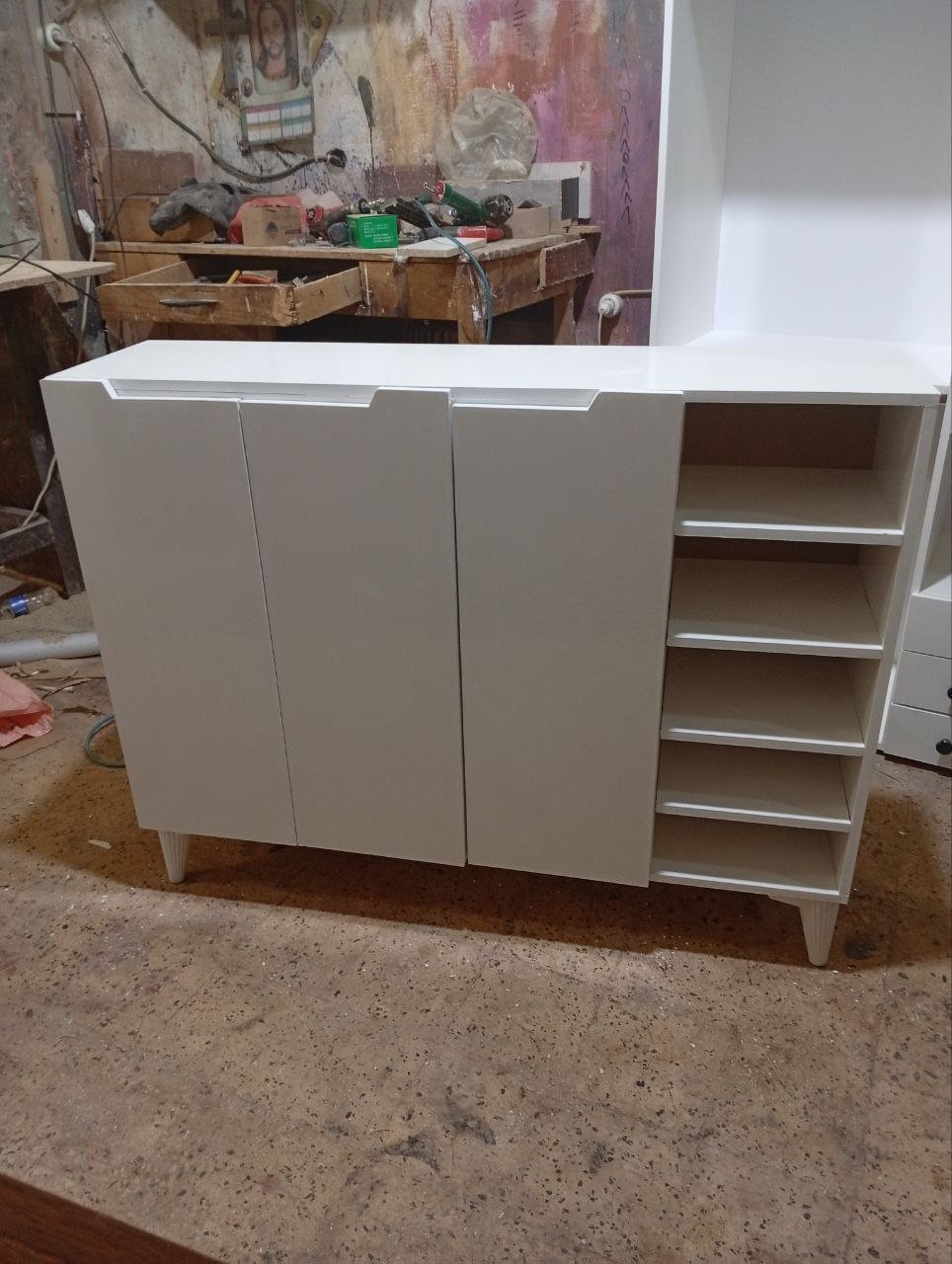 بوفيه او جزامه الترند قطعه اثاث  متعدده الاستخدام   قطعه عمليه وشيك