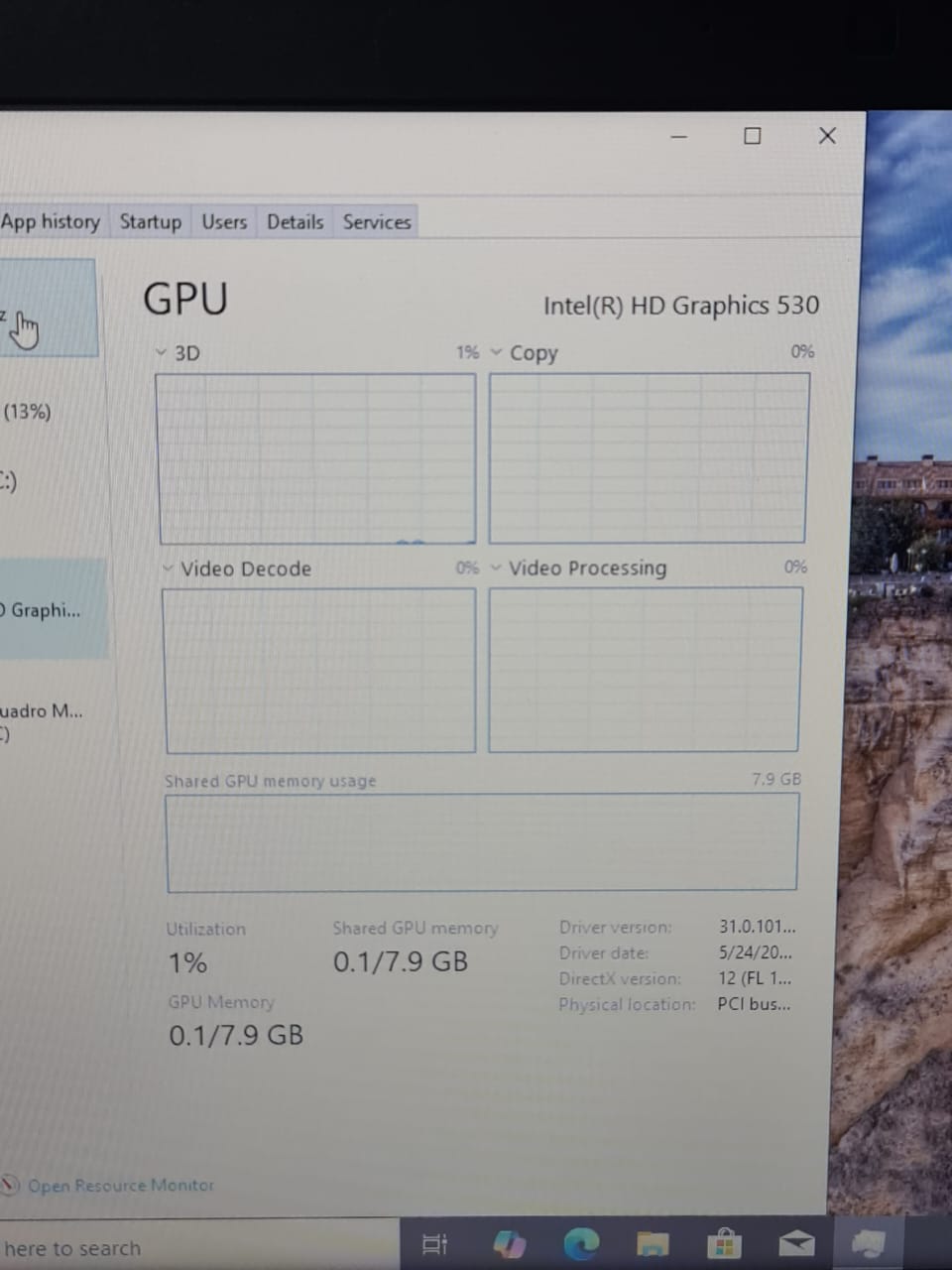 Dell Precision 7520 Core I7 6820HQ RAM 16GB – SSD 512GB – NIVIDIA 4G - 7