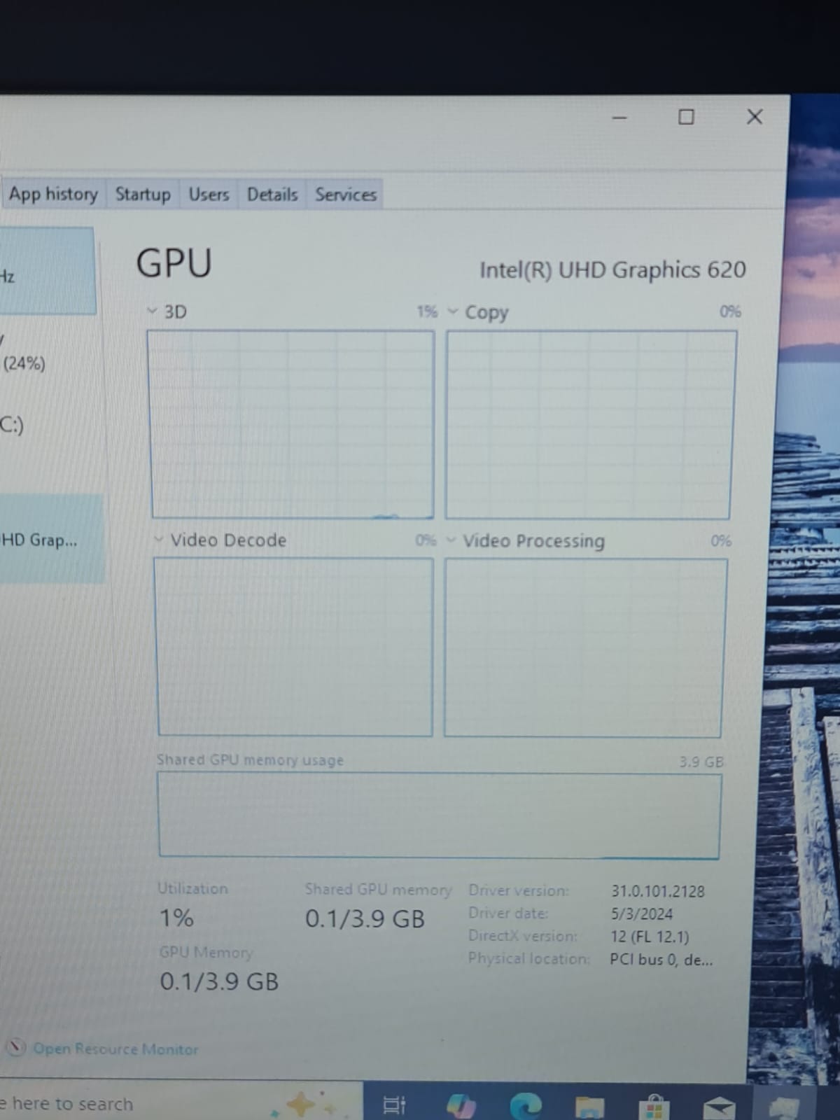 Dell Latitude E5590 Corei7 – 8650U – 8G Ram – 256G SSD – screen 15.6