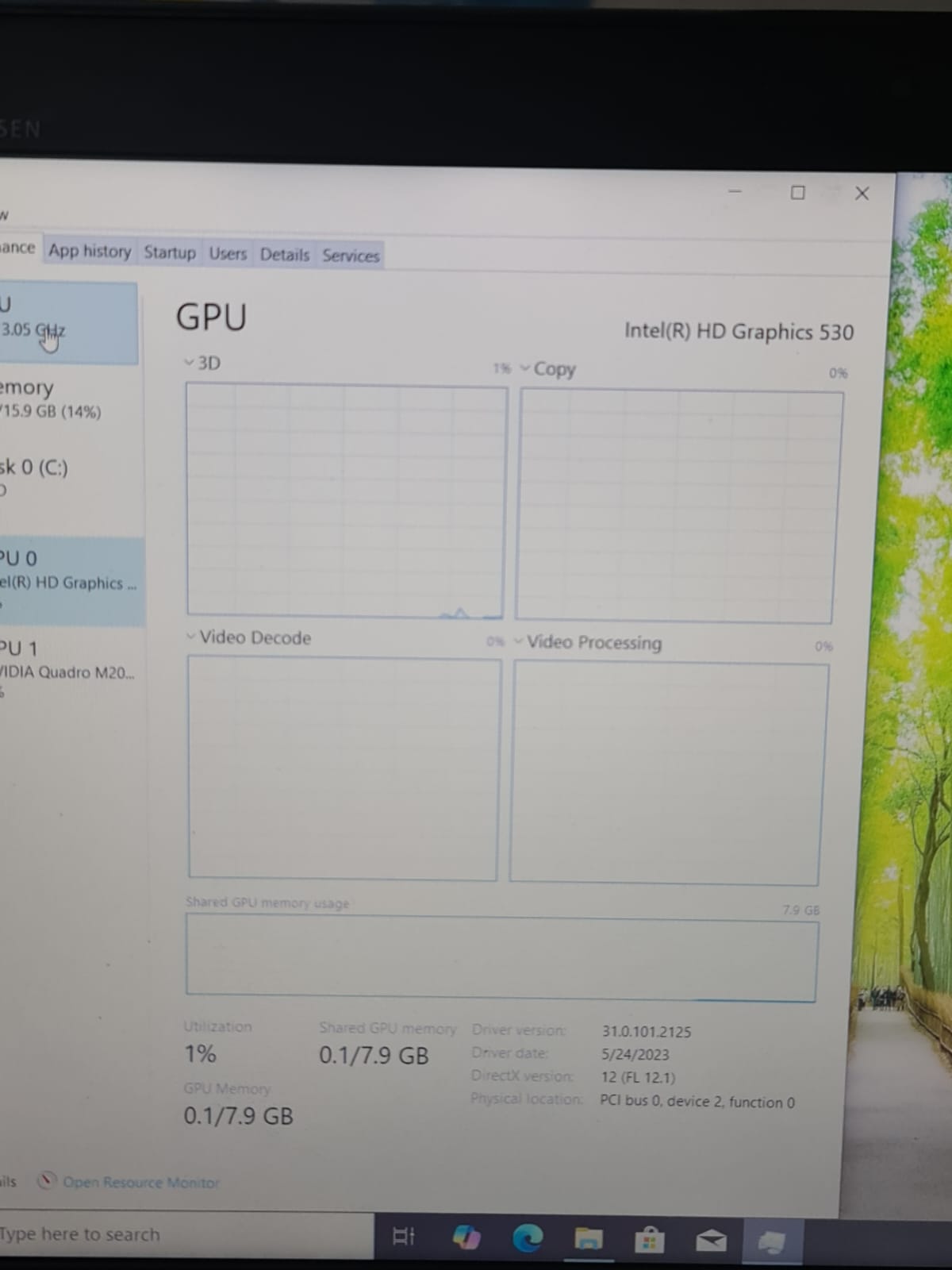 HP ZBOOK 17 G3 – CORE I7 HQ – SSD 256G – RAM 16G – NVIDEA M2000M 4G