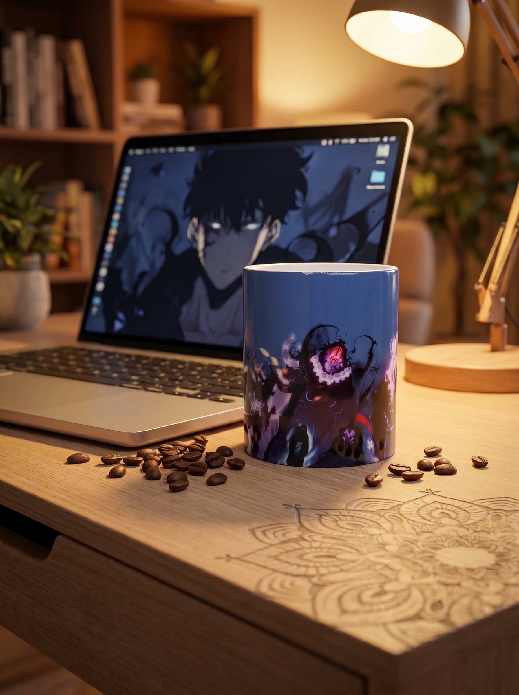 Shadow Reaper Anime Mug – Limited Edition