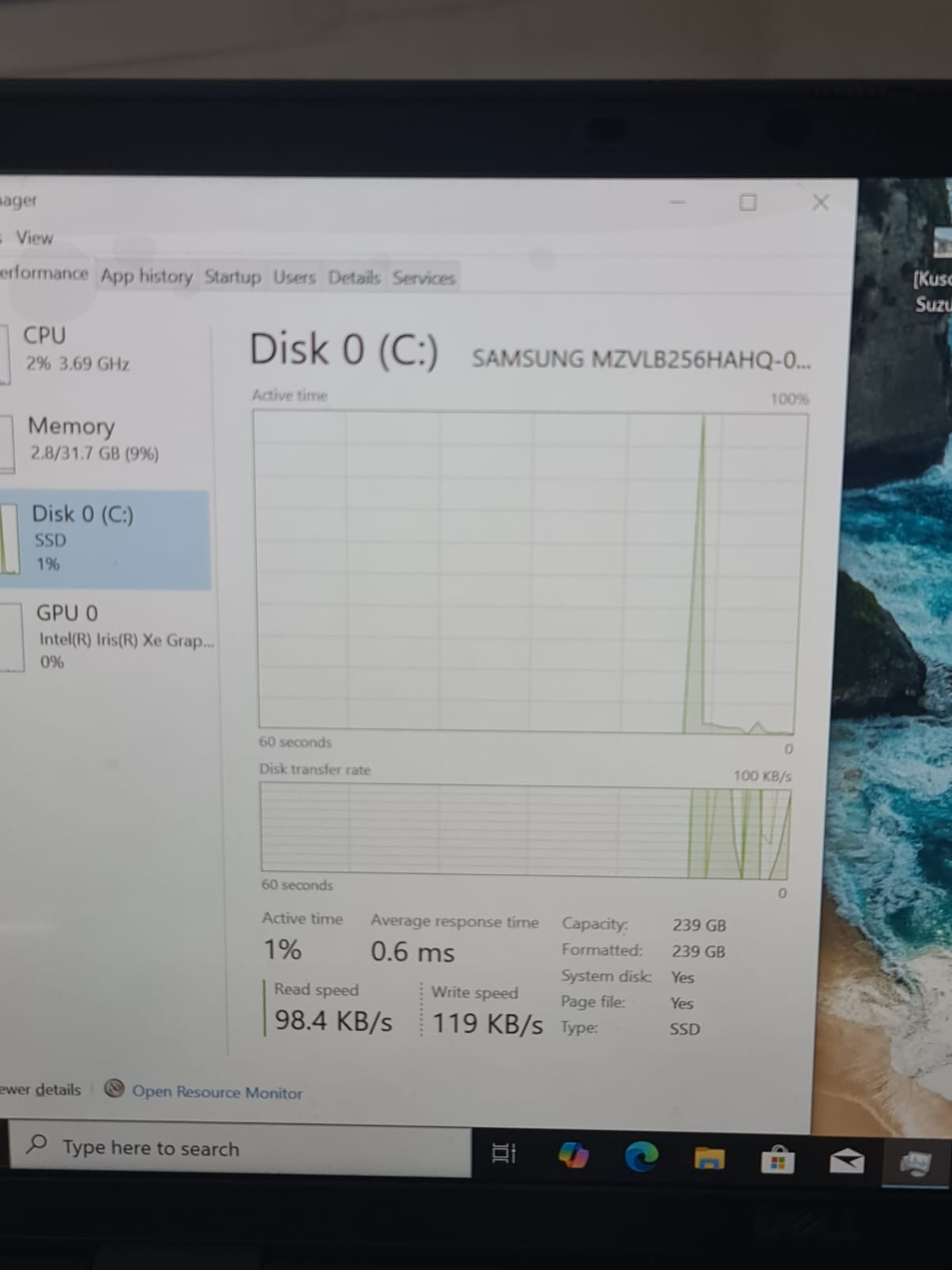 ديل لاتيتود 7320 – زي الجديد – معالج إنتل Core i7 الجيل الحادي عشر، رام 32 جيجابايت، قرص SSD NVMe بسعة 256 جيجابايت، كرت شاشة Intel Iris Xe، شاشة 13.3 بوصة FHD