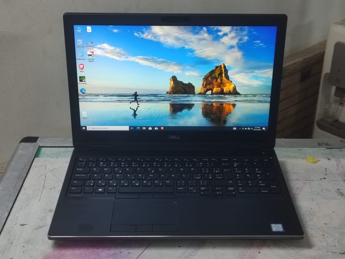 Dell Precision 7530 intal core i7 8750h – 512 SSD NVME – 16G RAM – NVIDEA P2000 4G DDR5 القوة والكفائة والسرعه في جهاز واحد - 7